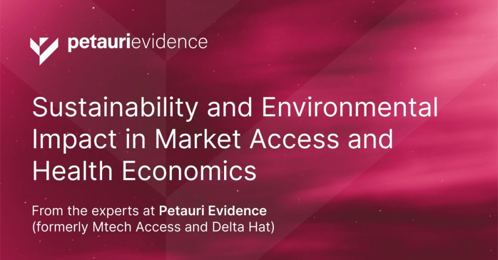 Sustainability and Environmental Impact in Market Access and Health Economics cover
