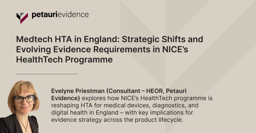 Medtech HTA in England: Strategic Shifts and Evolving Evidence Requirements in NICE’s HealthTech Programme cover