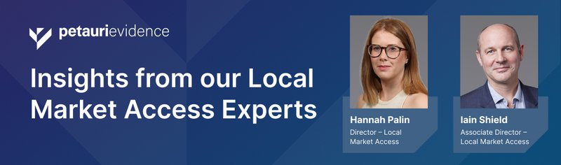 Local Market Access Experts Hannah Palin and Iain Shield